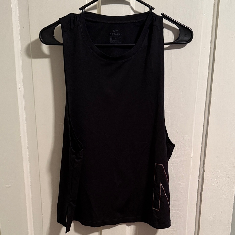 Nike Women's Black Muscle Tee